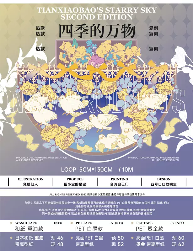 ☆再販☆J592＃那些女孩(PET)田小宝的星空切り売り海外人物マステ