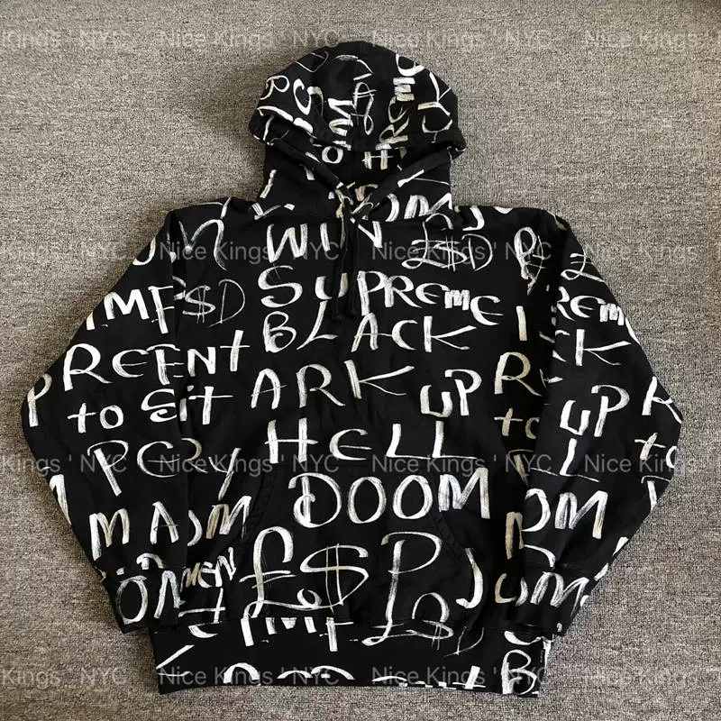 Supreme Black Arc Hoodie – Centrall Online