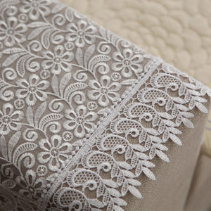 
Sofa backrest lace sofa hand towel white sofa towel full cover sofa release art scarf European style non-slip dustproof