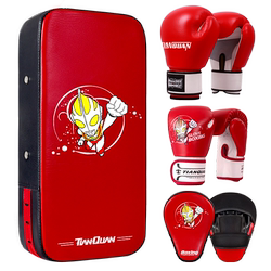 Children's boxing gloves boxing gloves men's foot target parent-child suit