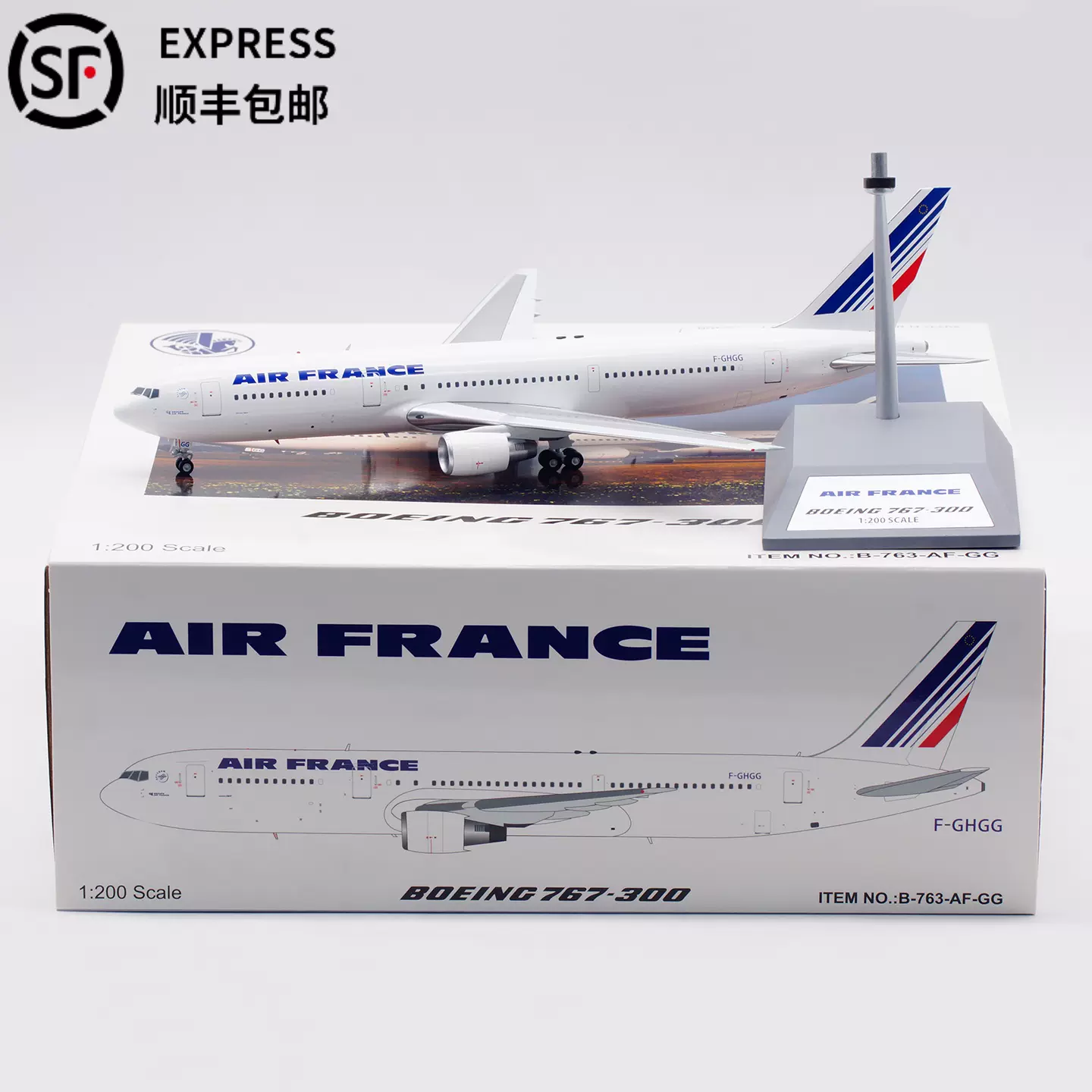 ANA全日空航空Aviation 1:200 合金飞机模型B777-300ER JA789A