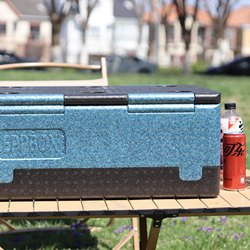 Epp Foldable Box Food Thermostat Box Thickened Foldable Portable Insulated Box Seafood Transportation Fresh-Keeping Foam Box