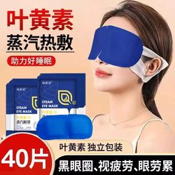 Steam Eye Mask Relieves Eye Fatigue, Lutein Hot Compress, Sleep Shading, Eye Protection for Male and Female Students, Heating Eye Patch