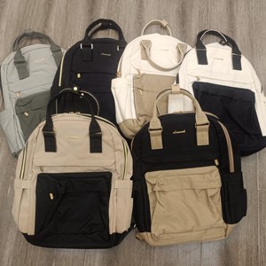 
Order stock simple large capacity multi-component multi-purpose backpack computer bag trolley case travel backpack