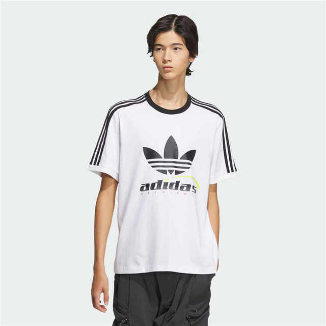 April ADIDAS TFLLOGOTEEM sports short-sleeved round neck T-shirt IW6310 ...