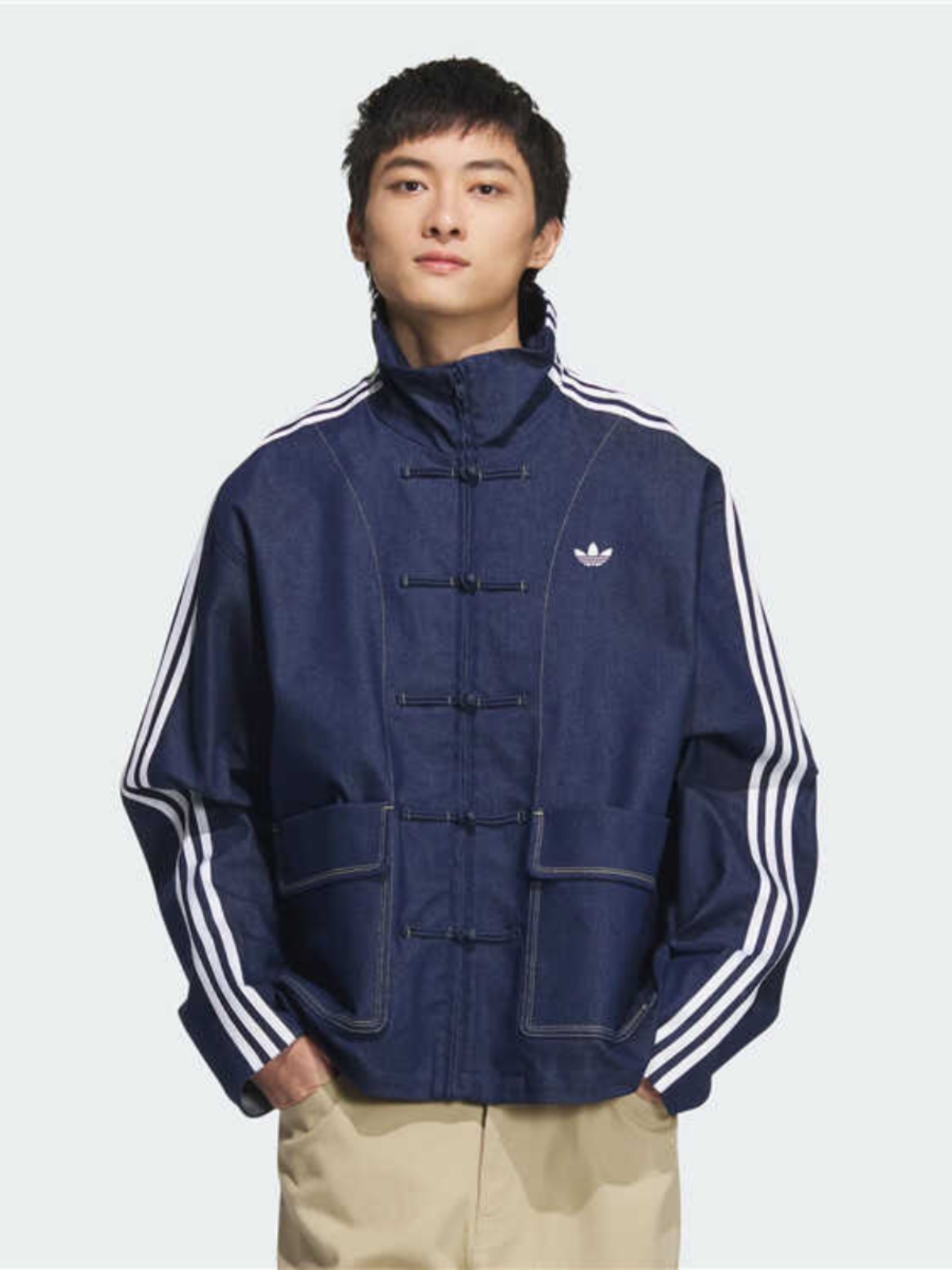 adidas デニムジャケット 深藍 男女兼用 SサイズJW1968 adidas - adidas デニムの通販 by 即購入歓迎⚠️ｺﾒﾝﾄはﾌﾟﾛﾌ必読