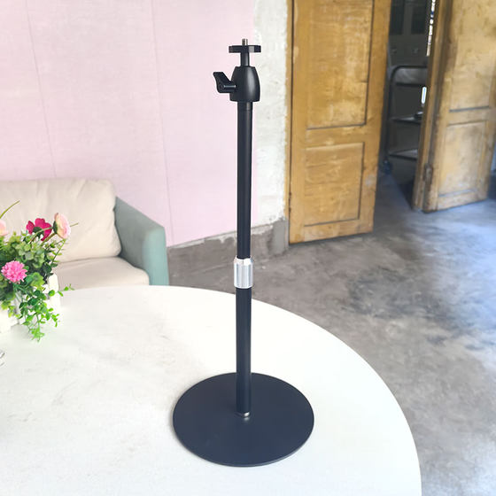 
Metal anti-slip base desktop camera bracket gimbal camera micro-single-reverse live vertical screen top shot vlog shooting
