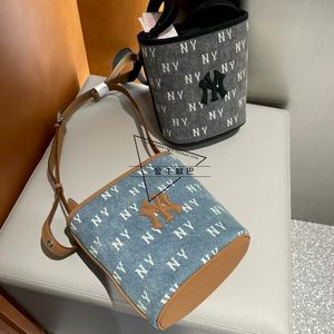 Korean MLB genuine 25 autumn and winter new style old-fashioned bucket bag shoulder bag crossbody bag 3ABMMV55/65N