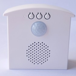 Human Body Infrared Sensor Doorbell, Smart Music Welcome Device, Welcome Electronic Alarm, Can Record and Download