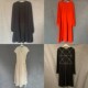 European and American fashion 2024 spring and autumn casual versatile OL style round neck long sleeve single product commuting long dress collection