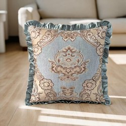 European-Style Cushion Pillowcase, European and American Sofa Backrest Large Cushion, Office Nap Pillow, Car Lumbar Pillow, Bedroom Pillow