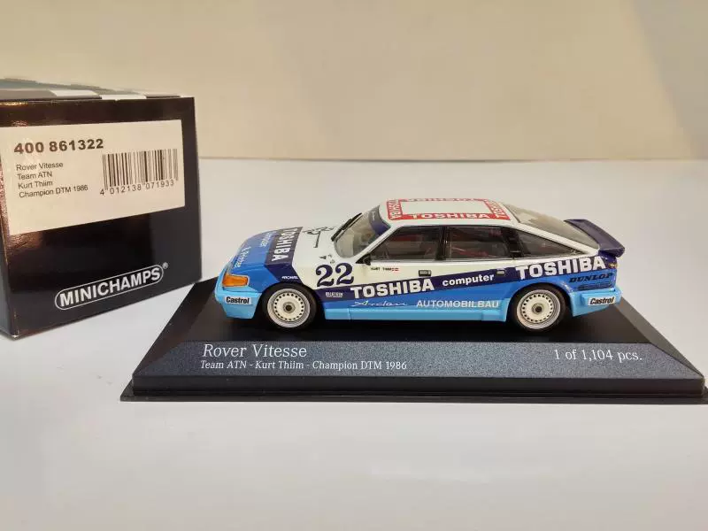 Minichamps 罗孚Rover Vitesse Champion DTM #22 1986 1:43-Taobao