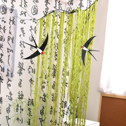 Primary School Kindergarten Spring Theme Environment Creation Handmade DIY Green Willow Tree Classroom Class Door Swallow Hanging Curtain Decoration