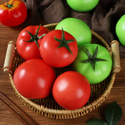 Highly Realistic Tomato Fake Tomato Fake Vegetable Model Fake Tomato Studio Model Props Early Education Display Props