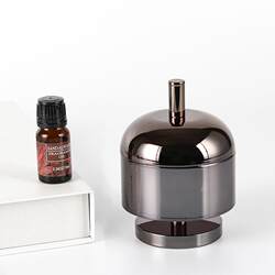 Light luxury metal aromatherapy bottle ornaments aromatherapy jar hotel bathroom fragrance model room soft decoration storage storage jar