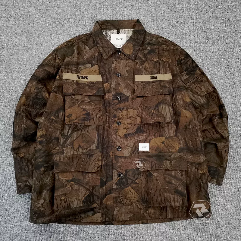 ジャケット・アウター WTAPS JUNGLE LS /SHIRT. COTTON 19AW WTAPS ダブルタップス 19AW JUNGLE LS/SHIRT.COTTON.RIPSTOP