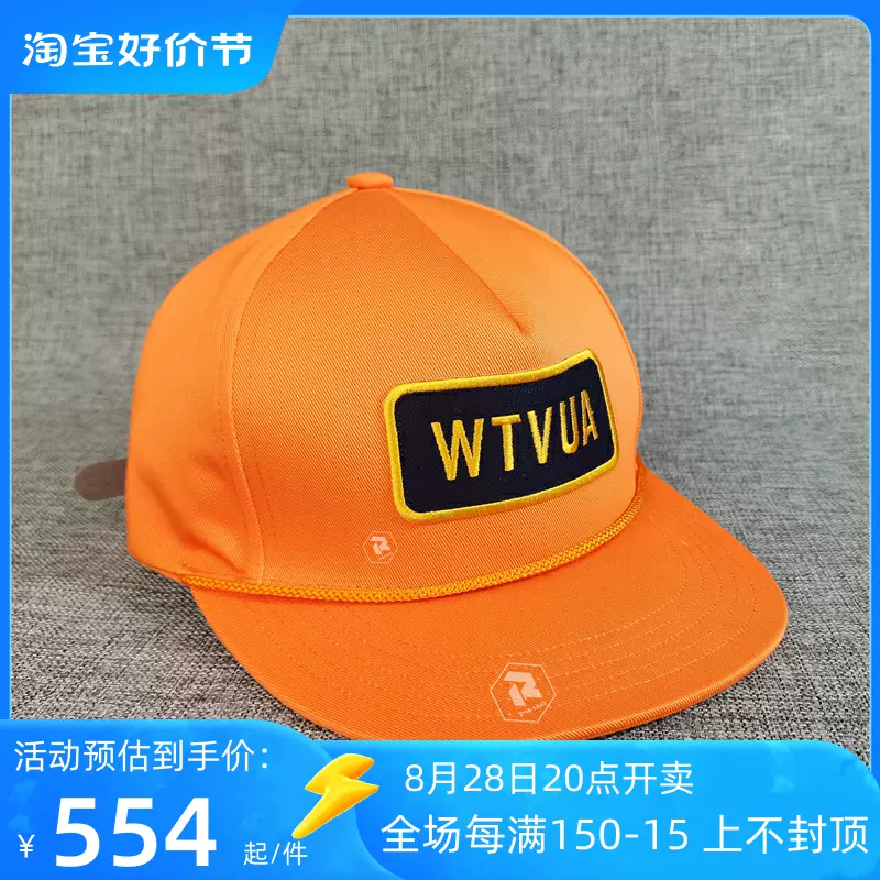 飄渺現貨WTAPS MILITIA 02 CAP寬沿鴨舌帽 WTVUA徽章遮陽帽19SS-Taobao