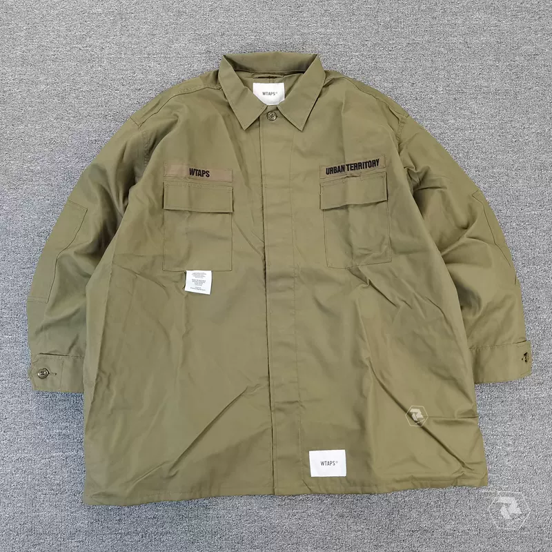 飘渺现货WTAPS GUARDIAN JACKET NYCO OXFORD两袋风衣夹克男 20AW-Taobao