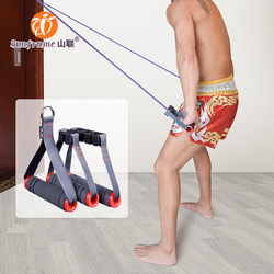 Mountain Link Resistance Band with Handle for Arm Muscle Training, Fitness Elastic Band Chest Expander, Bird Fly Chest Compression Grip, High-Intensity Handle