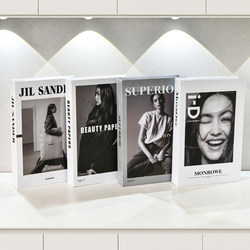Modern Minimalist Fake Books, Decorative Books, Bookcase Decorations, Room Renovation Essentials, Photo Props, Books