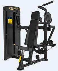 Baodelong Seated Butterfly Machine Trainer, Chest Expansion Trainer, Arm Chest Press, Commercial Strength Equipment