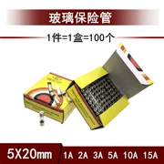 Huachang cầu chì 5x20mm 5*20 ống thủy tinh bật lửa thuốc lá cầu chì xe máy cầu chì 1A2A3A5A10A