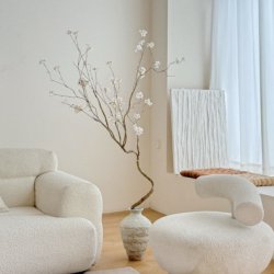 Loushujia Artificial Green Plants Floor-Standing Decorative Ornaments High-End Living Room Entrance Fake Flowers Indoor Classy Light Luxury Fake Plants