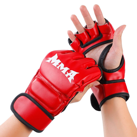 ボクシング ISAMI Washable Open Finger Grove MMA Isami Washable MMA Gloves - Durable & Hygienic