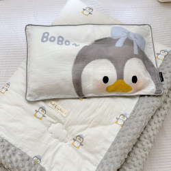 Autumn and Winter Class a Baby Gauze Beanie Blanket, Baby Beanie Quilt, Winter Children's Kindergarten Small Quilt, Suitable for All Seasons