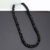 Transparent black magnet necklace 