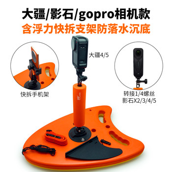 Double swordfish swimming follow-up video kickboard