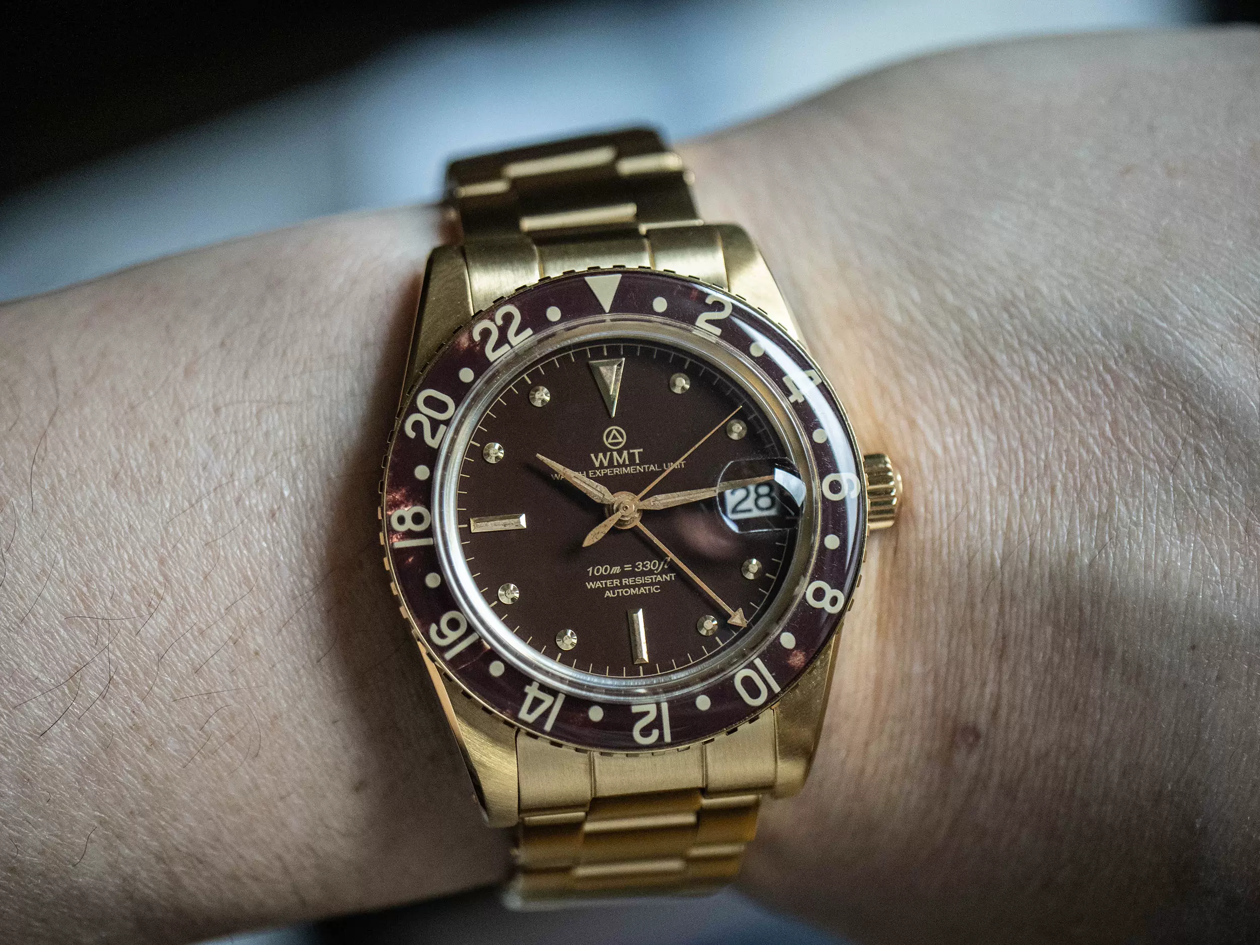 WMT WATCH panton パントン MKII GMT トロピカル 未使用】WMT panton