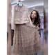 Senior celebrity Xiaoxiang net thousand-layer cake skirt fairy mesh skirt women's fashionable versatile mid-length yarn skirt
