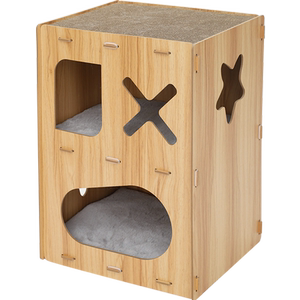 Pet Rubik's Cube Bed Rubik's Cute Four Seasons Universal Villa Cat Claws Playing and Rest Integrated House Supplies