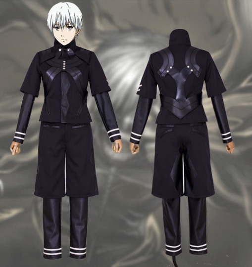 東京喰種トーキョーグール金木研コスプレ戦闘服ストレッチコート