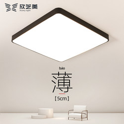 Xinzhimei Eye-Protecting Led Simple Modern Square Living Room Lamp Master Bedroom Ceiling Lamp Large Dining Room Study Lamp