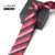 Hand type [6cm tie] f45 rose red stripes 