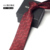 Hand type [6cm tie] f32 wine red plaid 