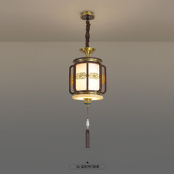 Chinese-Style Outdoor Chandelier, Eaves Antique Lantern, Corridor Classical Palace Lantern, Pavilion Courtyard Lamp, Indoor Hot Pot Chandelier