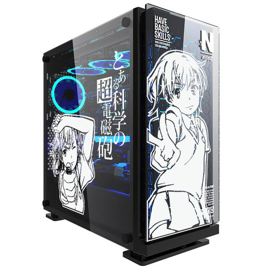 Misaka Mikoto Anime Sticker - Baotietang - 2-Pack