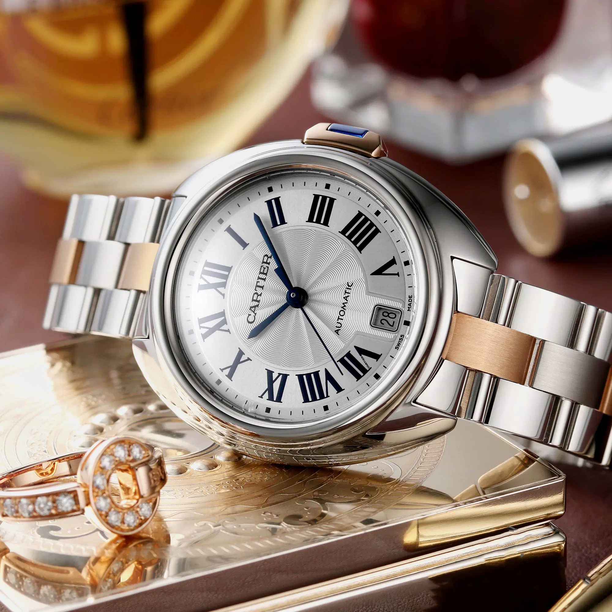 18K 750 刻印 Clairmont クレアモント 手巻き 腕時計 【公式通販】