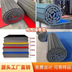Martial Arts, Sanda, Boxing, Judo, Cheerleading, Gymnastics, Muay Thai, Fighting Mat, Martial Arts Routine, Gym Training Roll Mat