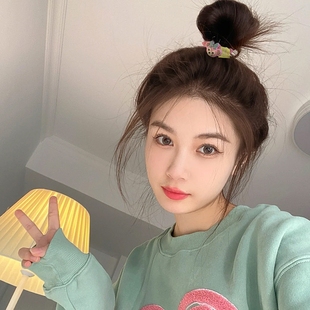 美丽公主 卡通大肠圈皮筋可爱发圈
