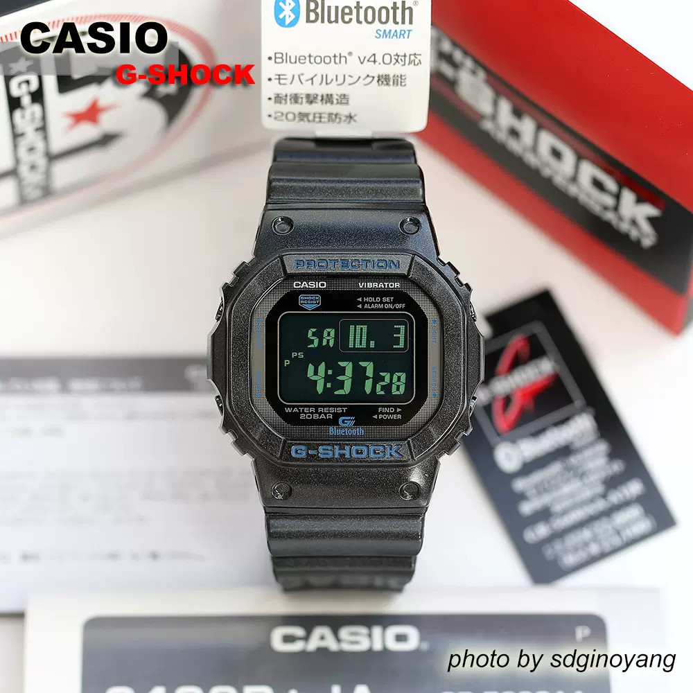 CASIO卡西欧G-SHOCK 30周年GB-5600AA-A1JR黎明之蓝方块全新结束-Taobao