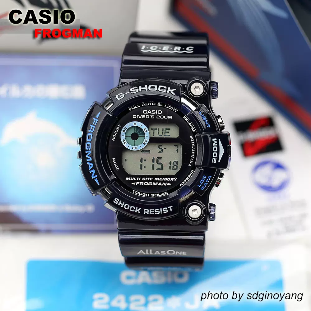 CASIO G-SHOCK FROGMAN GW-202K-2JR GW-202k御藏岛蛙人全新结束-Taobao