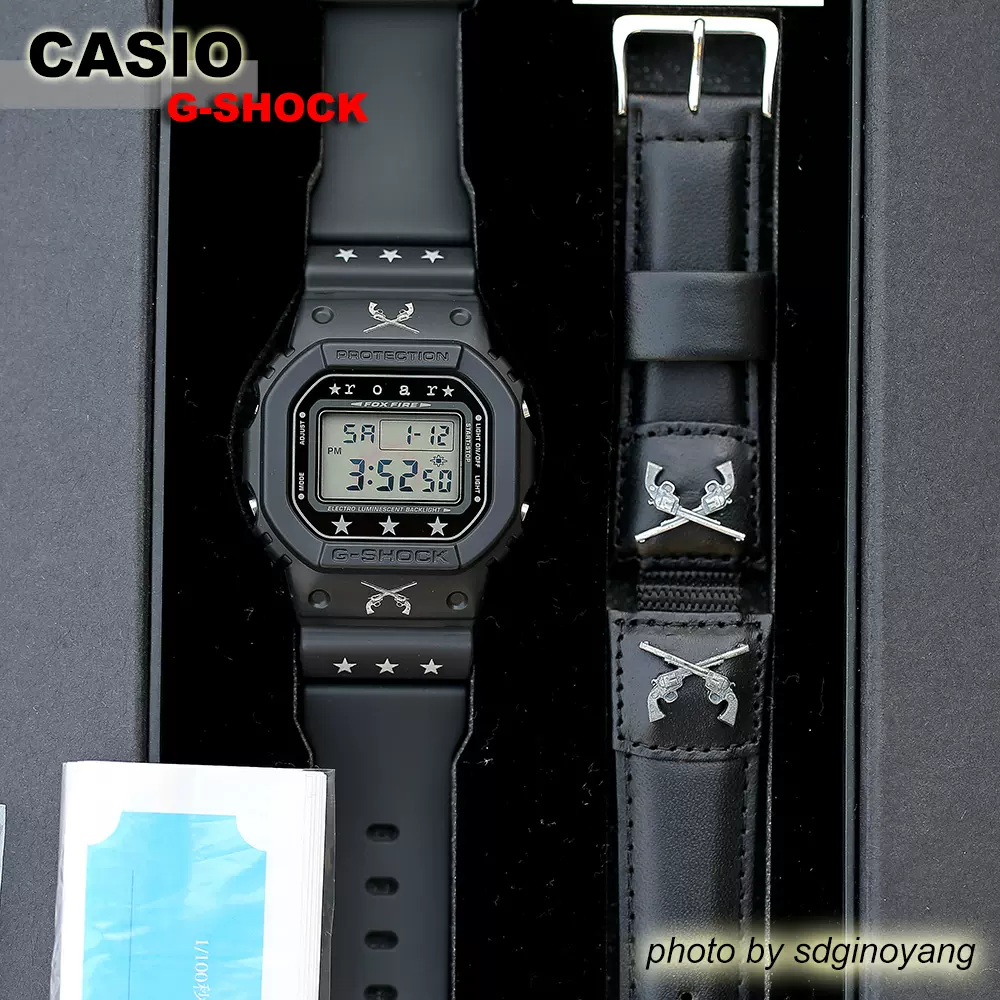 pRojectR® ファッション 動作確認済み 希少 roar ロアー G-SHOCK DW-5600