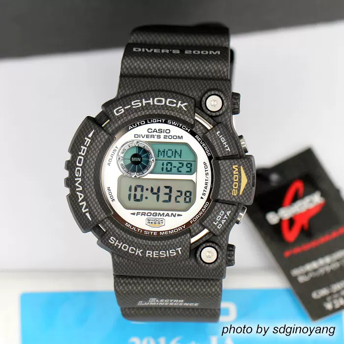 G-SHOCK カーボン フロッグマン GW-201NT - 時計