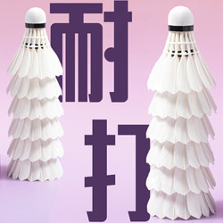 Aimetime Genuine Badminton Goose Feather Durable Professional Durable Entertainment Competition Training Ball Equipment Toy Ball