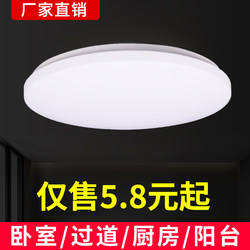 Round Ceiling Light 18W 24W 30W 36W 48W Diameter 40cm 50cm Living Room Bedroom Balcony Corridor All White Light