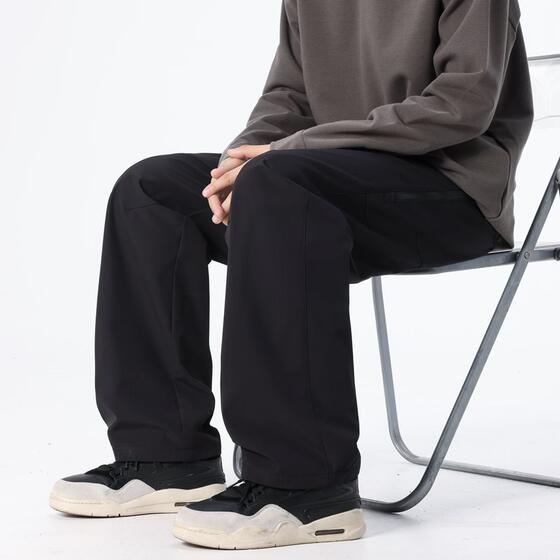 
2026 spring men's high-end European goods new fashion brand European station casual pants men's casual trousers